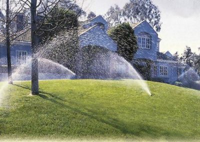 irrigation system automated fot large lawn areas in Melbourne