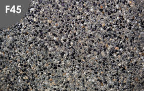 Exposed aggregate colours